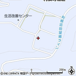 群馬県沼田市利根町輪組325周辺の地図