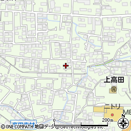 長野県長野市高田川端718周辺の地図