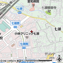 長野県長野市七瀬23周辺の地図