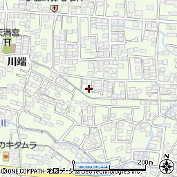 長野県長野市高田川端721周辺の地図