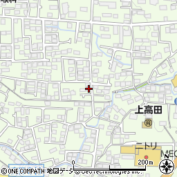 長野県長野市高田川端718-16周辺の地図