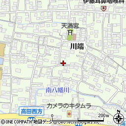 長野県長野市高田川端792周辺の地図