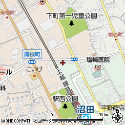 群馬県沼田市薄根町4229-4周辺の地図