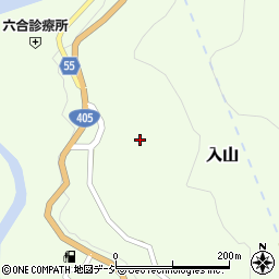 群馬県吾妻郡中之条町入山1708周辺の地図