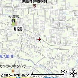 長野県長野市高田川端744-3周辺の地図