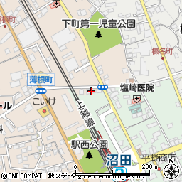 群馬県沼田市薄根町4229周辺の地図