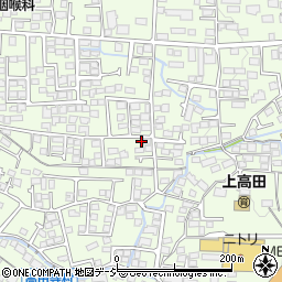 長野県長野市高田川端718-14周辺の地図