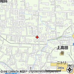 長野県長野市高田川端718-15周辺の地図