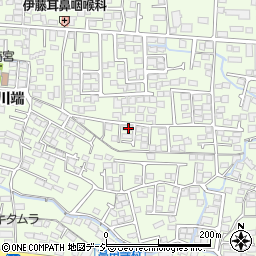 長野県長野市高田721-1周辺の地図