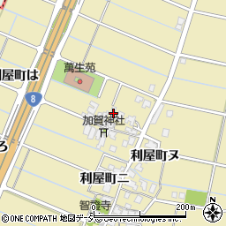 石川県金沢市利屋町ソ周辺の地図