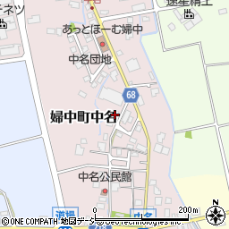 富山県富山市婦中町中名931周辺の地図