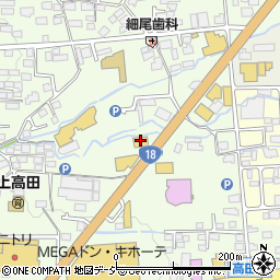 長野県長野市高田南高田1707-3周辺の地図