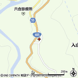 群馬県吾妻郡中之条町入山1620周辺の地図