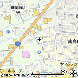 長野県長野市高田1523-17周辺の地図
