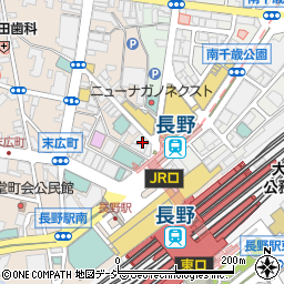 りんくるカフェ 長野店周辺の地図