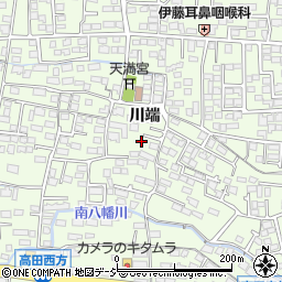 長野県長野市高田川端789周辺の地図