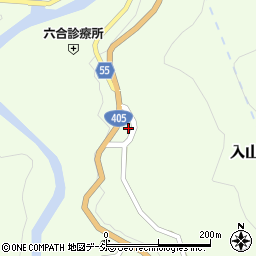 群馬県吾妻郡中之条町入山1616周辺の地図