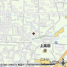 長野県長野市高田696-6周辺の地図