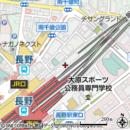 ＪＲ長野駅駐車場周辺の地図