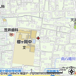 長野県長野市高田905-2周辺の地図