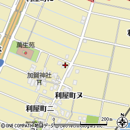 石川県金沢市利屋町は周辺の地図
