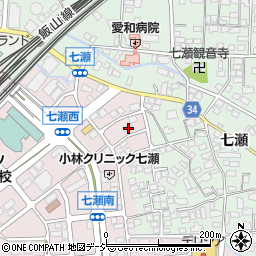 長野県長野市七瀬24周辺の地図