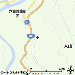 群馬県吾妻郡中之条町入山1672周辺の地図