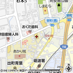 トヨタモビリティ富山砺波中央店周辺の地図
