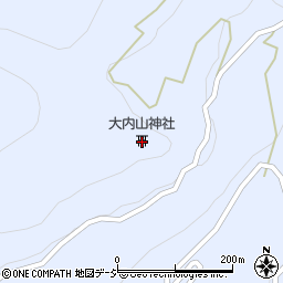 大内山神社周辺の地図