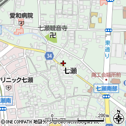 バジェットレンタカー長野駅前店周辺の地図