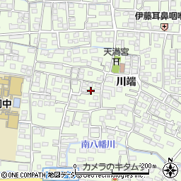 長野県長野市高田川端822周辺の地図