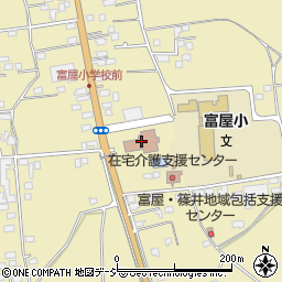 富屋地区市民センター周辺の地図