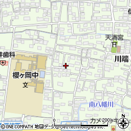 長野県長野市高田859-7周辺の地図