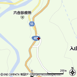 群馬県吾妻郡中之条町入山1615-1周辺の地図