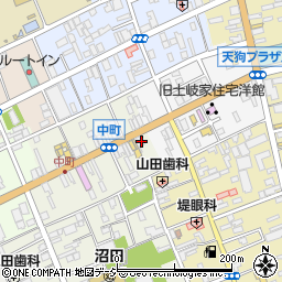 沼田中央ロータリークラブ事務局周辺の地図