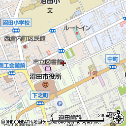 吉沢指物店周辺の地図
