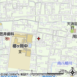長野県長野市高田川端860周辺の地図