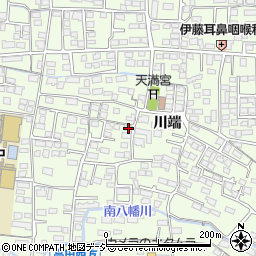 長野県長野市高田川端822-2周辺の地図