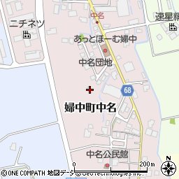 富山県富山市婦中町中名1116周辺の地図
