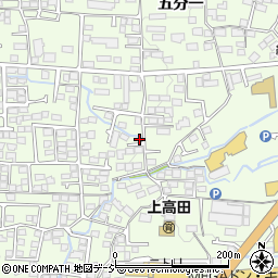 長野県長野市高田川端697周辺の地図