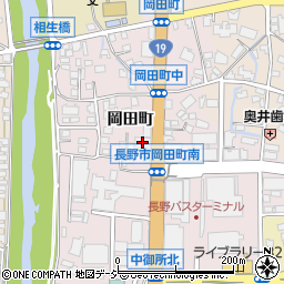 株式会社フジタ長野営業所周辺の地図