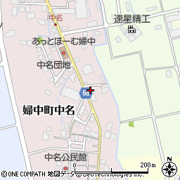 富山県富山市婦中町中名974周辺の地図