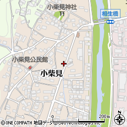 長野市消防団安茂里分団第二班器具置場周辺の地図
