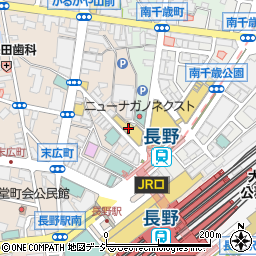 長野ライブハウスＪ周辺の地図