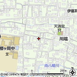 長野県長野市高田川端857-1周辺の地図