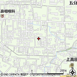 長野県長野市高田713-9周辺の地図