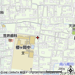 長野県長野市高田川端904-5周辺の地図
