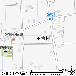 富山県砺波市宮村周辺の地図