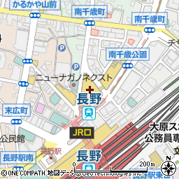 ＩＣＩ石井スポーツ長野店周辺の地図