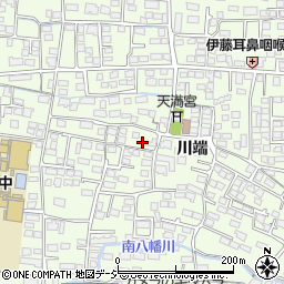 長野県長野市高田川端821-5周辺の地図